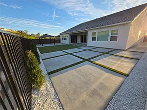 RMR Construction & Remodeling concrete construction, driveways, walkways, retaining walls, pavers, backyard landscaping, backyard remodeling, whole house landscaping
